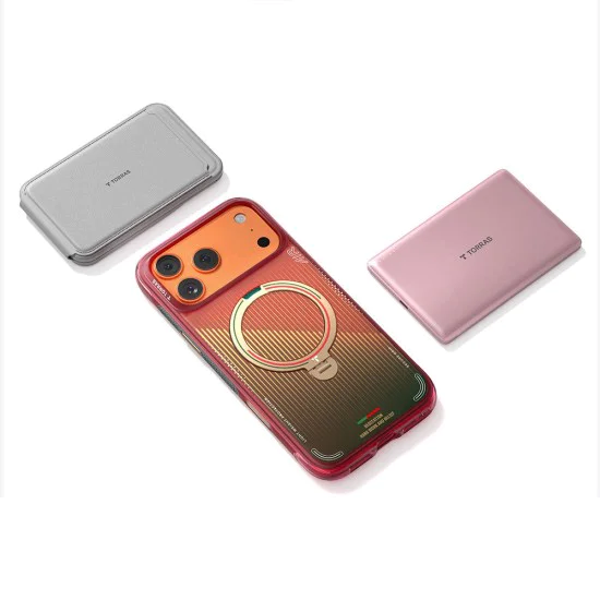 Калъф за iPhone 17 Pro - Ostand Q3 Air Series - Torras - Wave of Passion