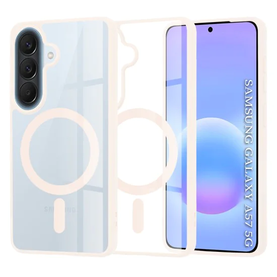 Калъф за Samsung Galaxy A57 5G - MagSafe Pro - Techsuit - Nude Pink