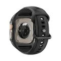 Каишка с калъф за Apple Watch Ultra / Ultra 2 / Ultra 3 - Liquid Air Pro - Spigen - Черна