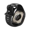 Каишка с калъф за Apple Watch Ultra / Ultra 2 / Ultra 3 - Liquid Air Pro - Spigen - Черна