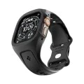 Каишка с калъф за Apple Watch Ultra / Ultra 2 / Ultra 3 - Liquid Air Pro - Spigen - Черна
