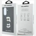 Калъф за Samsung Galaxy A37 5G - Hardcase K&C Heads Pins and Logo - Karl Lagerfeld - Черен