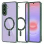 Калъф за Samsung Galaxy A37 5G - Luxury Crystal MagSafe - Techsuit - Зелен