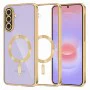 Калъф за Samsung Galaxy A37 5G - Luxury Crystal MagSafe - Techsuit - Златист