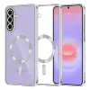 Калъф за Samsung Galaxy A37 5G - Luxury Crystal MagSafe - Techsuit - Сребрист