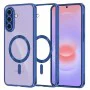 Калъф за Samsung Galaxy A37 5G - Luxury Crystal MagSafe - Techsuit - Син