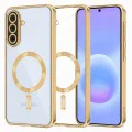 Калъф за Samsung Galaxy A57 5G - Luxury Crystal MagSafe - Techsuit - Златист