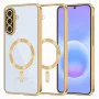 Калъф за Samsung Galaxy A57 5G - Luxury Crystal MagSafe - Techsuit - Златист