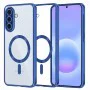 Калъф за Samsung Galaxy A57 5G - Luxury Crystal MagSafe - Techsuit - Син