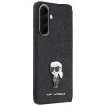 Калъф за Samsung Galaxy A57 5G - Hardcase Glitter - Karl Lagerfeld - Fixed Ikonik Logo