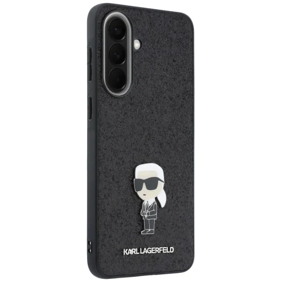 Калъф за Samsung Galaxy A57 5G - Hardcase Glitter - Karl Lagerfeld - Fixed Ikonik Logo