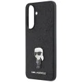 Калъф за Samsung Galaxy A37 5G - Hardcase Glitter - Karl Lagerfeld - Fixed Ikonik Logo