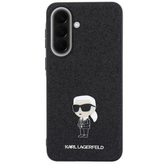Калъф за Samsung Galaxy A37 5G - Hardcase Glitter - Karl Lagerfeld - Fixed Ikonik Logo
