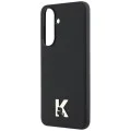 Калъф за Samsung Galaxy A57 5G - Hardcase Leather with K Head Logo - Karl Lagerfeld - Черен