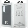 Калъф за Samsung Galaxy A37 5G - Hardcase Leather with K Head Logo - Karl Lagerfeld - Черен