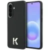Калъф за Samsung Galaxy A37 5G - Hardcase Leather with K Head Logo - Karl Lagerfeld - Черен