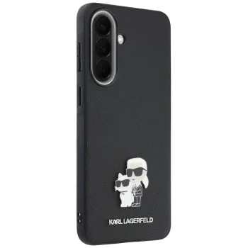 Калъф за Samsung Galaxy A57 5G - Saffiano - Karl Lagerfeld - Karl&Choupette Metal Pin