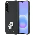 Калъф за Samsung Galaxy A57 5G - Saffiano - Karl Lagerfeld - Karl&Choupette Metal Pin