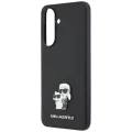 Калъф за Samsung Galaxy A37 5G - Saffiano - Karl Lagerfeld - Karl&Choupette Metal Pin