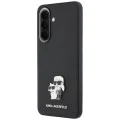 Калъф за Samsung Galaxy A37 5G - Saffiano - Karl Lagerfeld - Karl&Choupette Metal Pin