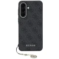 Калъф за Samsung Galaxy A57 5G - Hardcase 4G Classic Logo Charm - Guess - Черен