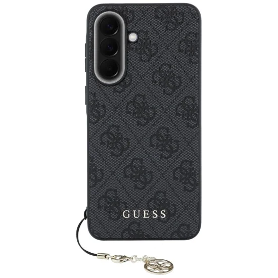 Калъф за Samsung Galaxy A57 5G - Hardcase 4G Classic Logo Charm - Guess - Черен