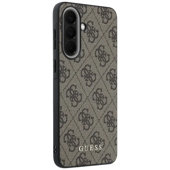 Калъф за Samsung Galaxy A37 5G - Hardcase 4G Classic Logo Charm - Guess - Кафяв