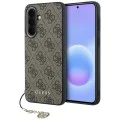 Калъф за Samsung Galaxy A37 5G - Hardcase 4G Classic Logo Charm - Guess - Кафяв