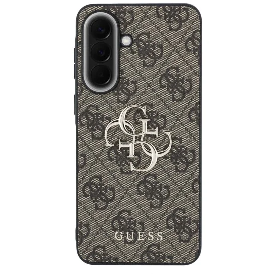 Калъф за Samsung Galaxy A57 5G - Hardcase 4G Big Logo - Guess - Кафяв