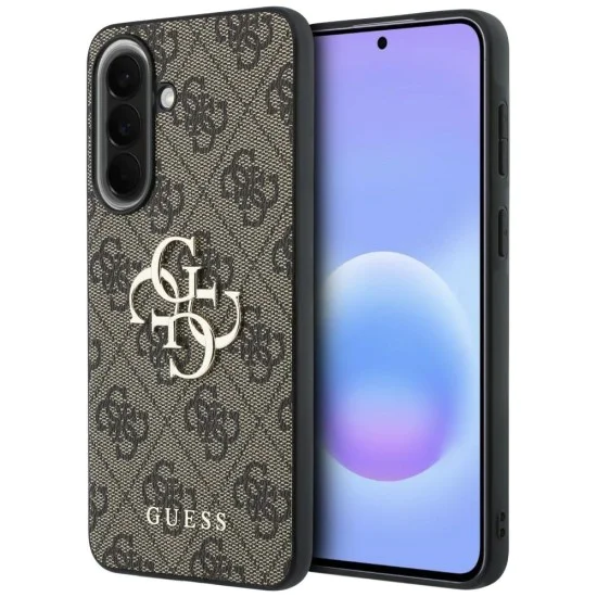 Калъф за Samsung Galaxy A37 5G - Hardcase 4G Big Logo - Guess - Кафяв