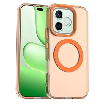 Калъф за Honor 600 Lite - CandyCase MagSafe - Techsuit - Оранжев
