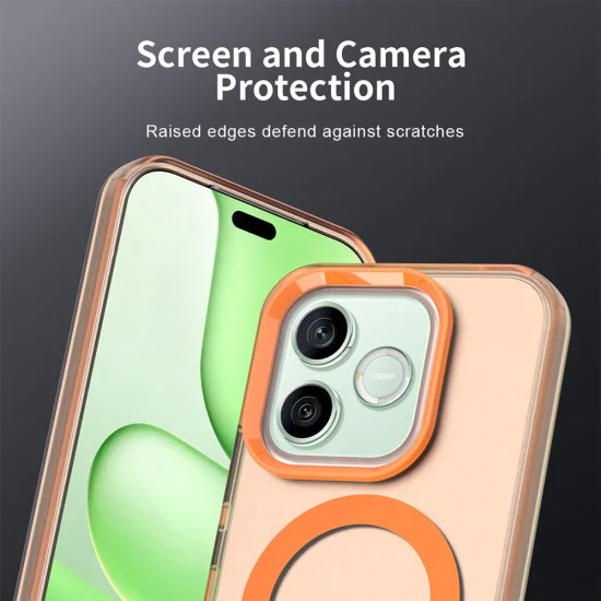 Калъф за Honor 600 Lite - CandyCase MagSafe - Techsuit - Оранжев