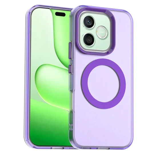 Калъф за Honor 600 Lite - CandyCase MagSafe - Techsuit - Лилав