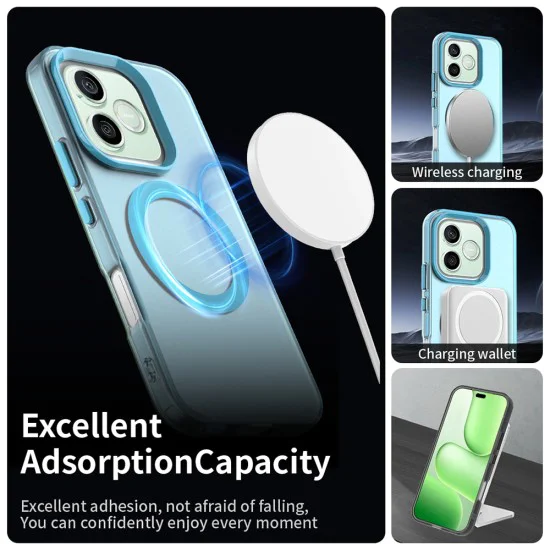 Калъф за Honor 600 Lite - CandyCase MagSafe - Techsuit - Син