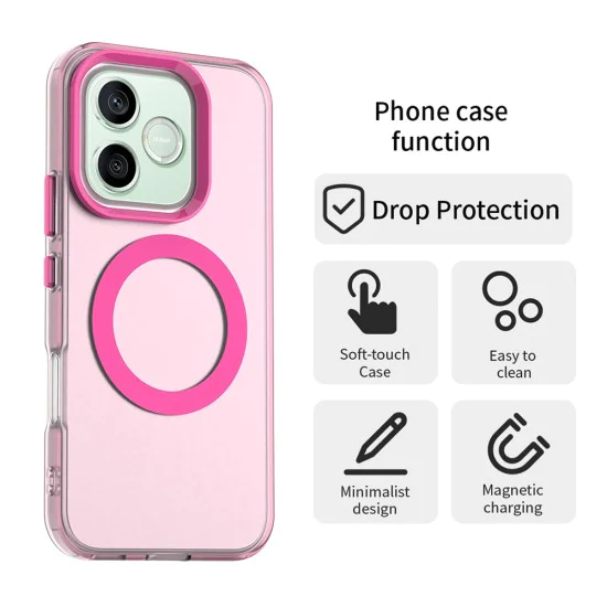 Калъф за Honor 600 Lite - CandyCase MagSafe - Techsuit - Розов