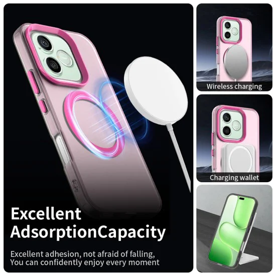 Калъф за Honor 600 Lite - CandyCase MagSafe - Techsuit - Розов