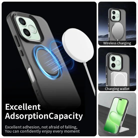Калъф за Honor 600 Lite - CandyCase MagSafe - Techsuit - Черен
