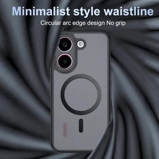 Калъф за Xiaomi Poco X8 Pro - PureFrost MagSafe - Techsuit - Матово черен