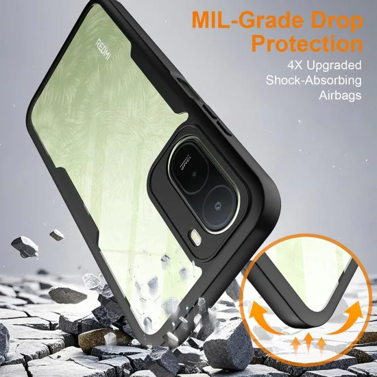 Калъф за Xiaomi Redmi A7 Pro 4G - ColorVerse 360 Series + протектор - Techsuit - Черен