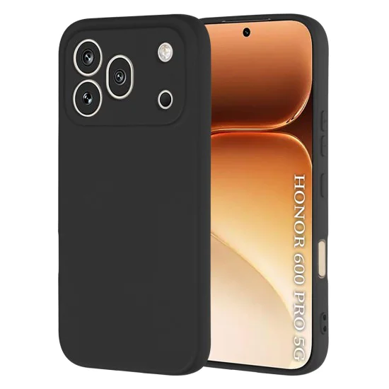 Калъф за Honor 600 Pro - SoftFlex - Techsuit - Черен