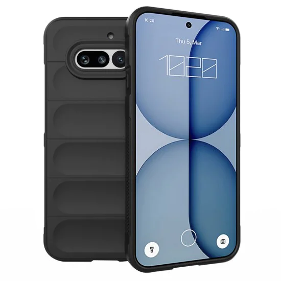 Калъф за Nothing Phone (4a) - Magic Shield - Techsuit - Черен