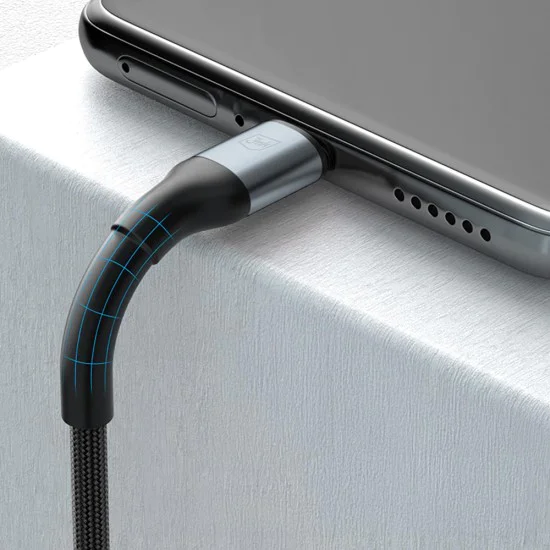 Кабел за данни 3mk Data Cable Hyper N-Series - Type-C към Type-C, 100W, 1.5m - Черен