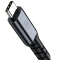 Кабел за данни 3mk Data Cable Hyper N-Series - Thunderbolt 4, 240W, 8K@60Hz, 2m - Черен