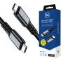 Кабел за данни 3mk Data Cable Hyper N-Series - Thunderbolt 4, 240W, 8K@60Hz, 2m - Черен