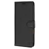 Калъф за Honor 600 / 600 Pro - Leather Folio - Techsuit - Черен