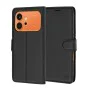 Калъф за Honor 600 / 600 Pro - Leather Folio - Techsuit - Черен