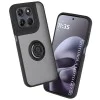 Калъф за Motorola Moto G77 / G67 - Glinth - Techsuit - Черен