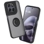 Калъф за Motorola Moto G77 / G67 - Glinth - Techsuit - Черен