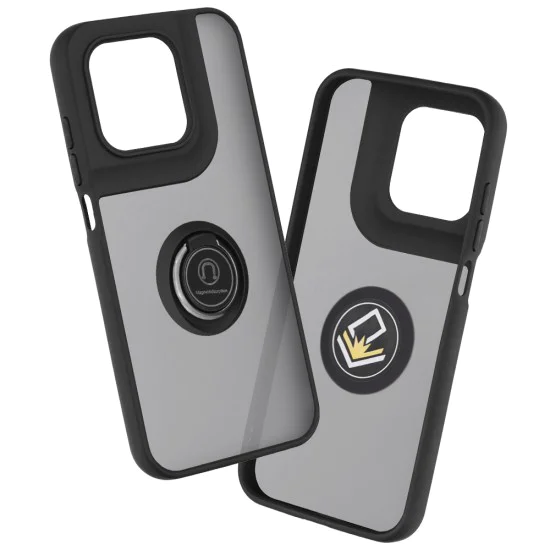 Калъф за Motorola Moto G77 / G67 - Glinth - Techsuit - Черен