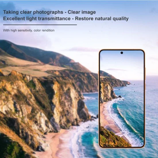 Протектор за камера за Oppo Find X9 Ultra - Full Camera Glass - Techsuit - Черен